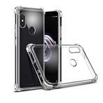Coverzone Xiaomi Mi A2 Lite ile uyumlu Kılıf Z-Nitro Anti Shock Silikon Kapak Kamera Korumalı Antişok Airbag Köşe Korumalı Silikon Şeffaf Kılıf