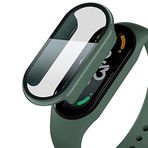 Coverzone Xiaomi Mi Band 7 ile uyumlu Ekran Koruma Tam Kapatan Önü Kapalı Serendipity Tempered Xiaomi Mi Band 7 ile uyumlu Tam Kapatan Ekran Korumalı Yeşil