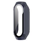 Coverzone Xiaomi Mi Band 7 ile uyumlu Hard Case Anti Shock Ekran Korumalı Solitude Kayış Lacivert ()