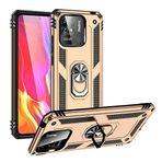 Coverzone Xiaomi Poco C40 İle Uyumlu Kılıf Silikon Mega Case Stand Olabilme Özelliği Olan Verus Kapak Kılıf Xiaomi Poco C40 ile Uyumlu Gold