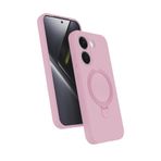 Coverzone Xiaomi Poco X8 Pro ile uyumlu Kılıf MagSafe ile uyumlu Z-Samara Kapak Wireless Şarj Özellikli Stand Olabilen Poco X8 Pro kilif Pembe