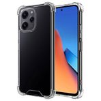 Coverzone Xiaomi Redmi 12 ile uyumlu Kılıf Z-Nitro Anti Shock Silikon Kapak Kamera Korumalı Antişok Airbag Köşe Korumalı Silikon Şeffaf Kılıf