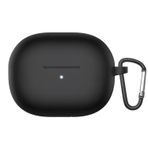 coverzone Xiaomi Redmi Buds 3 Lite ile uyumlu Kulaklık Kılıf Darbeye Dayanıklı Silikon Yumuşak Koruyucu Toz ve Kirden Koruyan Redmi Buds 3 Lite ile uyumlu Kulaklık Kılıfı Siyah