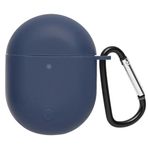 Coverzone Xiaomi Redmi Buds 4 ile uyumlu Kulaklık Kılıf Darbeye Dayanıklı Silikon Yumuşak Koruyucu Toz ve Kirden Koruyan Xiaomi Redmi Buds 4 ile uyumlu Kulaklık Kılıfı Lacivert