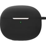 Coverzone Xiaomi Redmi Buds 4 Pro ile uyumlu Kulaklık Kılıf Darbeye Dayanıklı Silikon Yumuşak Koruyucu Toz ve Kirden Koruyan Xiaomi Redmi Buds 4 Pro ile uyumlu Kulaklık Kılıfı Siyah
