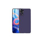 Coverzone Xiaomi Redmi Note 12 Pro 4G Global ile uyumlu Kılıf Premier Silikon Kapak Lacivert