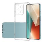 Coverzone Xiaomi Redmi Note 13 Pro 5G ile uyumlu Kılıf Süper Esnek Yapılı Kamera Korumalı Toz ve Kirden Koruyan Silikon Xiaomi Redmi Note 13 Pro 5G ile uyumlu Süper Şeffaf Kapak
