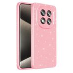 Coverzone Xiaomi Redmi Note 14 Pro Plus ile uyumlu Z-Jelly Kılıf Kamera Korumalı Simli Işıltılı Renkli Parlak Silikon Kapak - Açık Pembe
