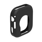 Coverzone Xiaomi Redmi Watch 6 Uyumlu Siyah Silikon Saat Kılıfı | Darbe Koruyucu, Şık ve Dayanıklı Koruma | Hafif, Esnek ve Kolay Takılabilir (Siyah)