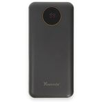 CoverZone Yosonda Led Ekranlı 20.000 mAh 4in1 Dahili Micro USB, Type-C, Lightning ve USB-A kablosu YXD-A67 YXD-A67 Siyah Powerbank