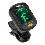 Coviya AT-01A Dönebilen clip-Tuner Kromatik Gitar Bas Ukulele Keman için LCD Ekran