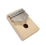 Coviya Basit Montaj Kalimba İşi DIY Kiti Ahşap Parmak Başparmak Piyano Çocuk Çocuklar için Enstrüman