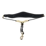 Coviya Evrensel Ayarlanabilir Saksafon Boyun Askısı PU Deri Saksafon Askısı Metal Kanca Nefes Tasarım için Tenor/Soprano/Alto Saksafon Aksesuarları
