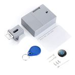 Coviya Pil IC Kart Sensörü Kabin Çekmece Akıllı SmartLock DIY Görünmez Hidde Dijital Kilit Delikli Delik olmadan
