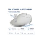 Coway Akıllı Klozet Kapağı Isıtıcılı Tam Otomatik Taharet Fonksiyonlu Japon Tuvaleti