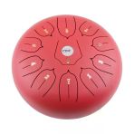 Cox Cstd-Red Steel Tongue Drum (Kırmızı) | Çelik Dil Davulu Rahatlatıcı Tonlar Tokmak Dahil