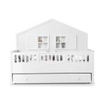 Cozibo Efor Mia Montessori Yavrulu Karyola Bebek Montessori 90X190 cm - Beyaz - 100 x 100 cm