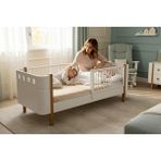 Cozibo Sahra 90X190 Ölçülerinde Yatak Uyumlu Karyola %100 Mdf Bebek ve Çocuk Montessori - Beyaz - 100 x 100 cm