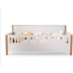 Cozibo Strada Star Montessori Karyola Bebek Montessori 96X196 cm - Ceviz - Beyaz - 96 x 190 cm