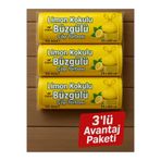 Cozley 30 Adet Limon Kokulu Büzgülü Orta Boy Avantaj Paket Çöp Poşetleri Çöp Torbaları 55X60 cm