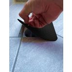 Cozley Koku Önleyici Gider Kapağı 5'li Paket Balkon Gider Kapağı Banyo Mutfak Lavabo Balkon Gider Tıkacı Tıpası Kapağı Böcek Önleyici Drenaj Kapağı Gider Koruyucu (Siyah, 15 cm X 15 cm)