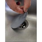 Cozley Lavabo Kötü Koku Önleyici 3'lü Paket Lavabo Koku Giderici Silikon Mat Sızdırmaz Su ve Koku Geçirmez Ped Lavabo Kapağı Lavabo Tıpası Tapası Lavabo Tıkacı Gider Tıkacı Tapası