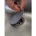 Cozley Lavabo Kötü Koku Önleyici 3'lü Paket Lavabo Koku Giderici Silikon Mat Sızdırmaz Su ve Koku Geçirmez Ped Lavabo Kapağı Lavabo Tıpası Tapası Lavabo Tıkacı Gider Tıkacı Tapası