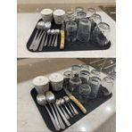 Cozley Silikon Bulaşık Kurutma Matı Büyük Boy Tezgah Üstü Kurulama Matı Bulaşık Yıkama Matı Bulaşık Durulama Matı Çok Amaçlı Mat Kahve Makinesi Matı Kaymaz Kurulama Matı Yıkanabilir (Siyah, 40 cm X 30 cm)