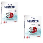 Çözüm 3D Yayınları TYT AYT Geometri Soru Bankası Fırsat Seti