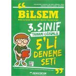 Çözüm Akademi 3. Sınıf Bilsem 5'li Deneme Seti