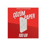 ÇÖZÜM KAĞIT Gramajlı Fotokopi Kağıdı A4 100 Gr 250 Yaprak