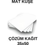 Çözüm Kağıt Mat Kuşe Gramajlı Kağıt 35X50 cm 130 gr - 250 Adet