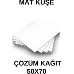 Çözüm Kağıt Mat Kuşe Gramajlı Kağıt 50X70 cm 200 gr - 125 Adet