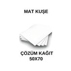 Çözüm Kağıt Mat Kuşe Gramajlı Kağıt 50X70 cm 350 gr - 200 Adet