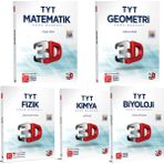 Çözüm Yayınları 3D TYT Sayısal Soru Bankası Seti + Deneme Sınavı