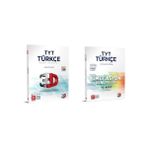 Çözüm Yayınları 3D TYT Türkçe Soru Bankası ve Türkçe Simülasyon Deneme Seti