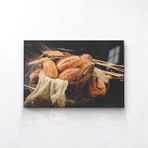 Cozy Co: Temperli Cam Dikdörtgen Kesme ve Sunum Tablası, Kesme Tahtası, Kesme Tablası, Sunumluk, CKT001 - 20 x 30 cm