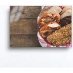 Cozy Co: Temperli Cam Dikdörtgen Kesme ve Sunum Tablası, Kesme Tahtası, Kesme Tablası, Sunumluk, CKT010 - 20 x 30 cm