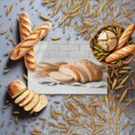 Cozy Co: Temperli Cam Dikdörtgen Kesme ve Sunum Tablası, Kesme Tahtası, Kesme Tablası, Sunumluk, CKT015 - 30 x 45 cm