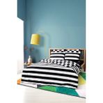Cozy Home Mono Çift Kişilik Lastikli Çarşaflı Nevresim Takımı Code Siyah - 160 x 200 cm