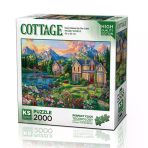 Cozy House By The Lake Puzzle 2000 Parça