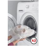 COZY SENSE Çamaşır Yıkama Filesi 3'lü Set Valiz Içi Organizer Mandal Sütyen Yıkama Topu Ev Ve Mobilya Gereci