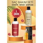 Cozyce Cozyce Brezilya Fönü Keratin 500Ml + Argan Saç Serumu30ml +Çam Terebentin Kepek Önleyici Şampuan 500Ml