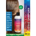 Cozyce Protein Saç Dökülmesine Karşı Hızlı Saç Uzatan Tuzsuz Şampuan Sülfatsız - Protein & Keratin