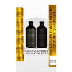 Cozyce Protein Tuzsuz Şampuan Brezilya Fönü Keratin Saç Düzleştirici Keratin Seti