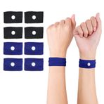 Cozyhealth Hareket hastalığı bilekliği, mide bulantısı önleyici akupresür bilek bandı, mide bulantısı giderici, baş dönmesi ve kusma için, araba teknesinden uçan seyahat hastalığı yetişkinler ve