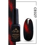 Cr-Oje Kalıcı Oje 7d Cat Eye-027 Kırmızı