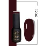 Cr-Oje Kalıcı Oje E206 - Koyu Bordo (5 ML)