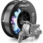CR PETG, Gri, CREALITY PETG Filament 1.75mm 3D Yazıcı Filamenti, 1kg (2.2lb) Düzgün Yara Makarası, Boyutsal Doğruluk ±0.03mm, Mükemmel Tokluk, Çoğu FDM 3D Yazıcıya Uyar, Gri