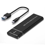 Cr18 10 Gbps Harddisk Kutusu Nvme M.2 Ssd Pcı-e Otg Çevirici Adaptör Usb 3.1 Type-c Gen2